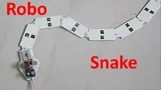 How to make a Snake Robot at home - DIY Robot