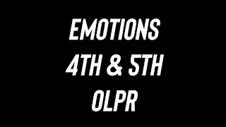 Emotion Songs 4th & 5th Grades OLPR