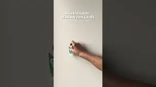 Sustainable Halloween Craft. 👻 #CabooProducts #Halloween #Craft