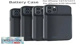 smart Battery Case for iPhone 14 13 12 11 Pro Max iPhone