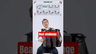 Beat challenge: accordion edition ⭐ #music