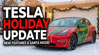 Tesla Holiday Update 2025 Is Here- Hands On! #tesla 