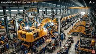 Inside the Smart Factory: How Robots Build Massive Machines 🤖