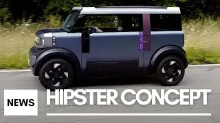 Представлен концепт Dacia Hipster &mdash; минималистичный 3-метровый электромобиль