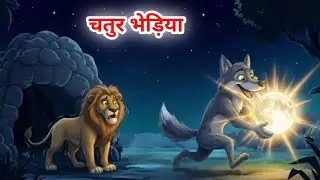 चतुर भेड़िया।//hindi moral stories in Hindi//