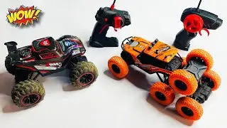 remote control gadi | RC 8 Wheeler Off-roading Car V/S RC Rock Climber Off-road Car ||