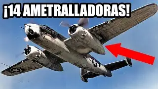 La fortaleza volante con catorce ametralladoras que Japón temía ver en el cielo!