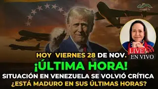&iexcl;&Uacute;LTIMA HORA! SITUACI&Oacute;N EN VENEZUELA SE VOLVI&Oacute; CR&Iacute;TICA: &iquest;EST&Aacute; MADURO EN SUS &Uacute;LTIMAS HORAS?