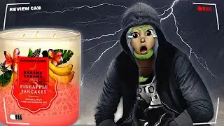 Bath & Body Works Frankenstein Candle Mash: PINEAPPLE PANCAKES & BANANA CABANA
