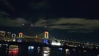 Tokyo Odaiba Rainbow Fireworks 2019