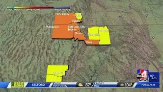Air quality unhealthy for sensitive groups