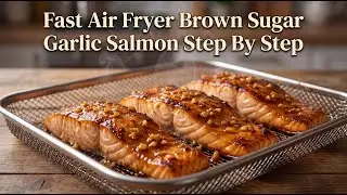 Fast Brown Sugar Garlic Air Fryer Salmon Cooking Guide Step By Step