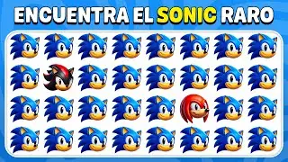 Encuentra el Emoji Diferente - Edici&oacute;n Sonic the Hedgehog | Quiz de 30 Niveles &Eacute;picos ⚡🎮