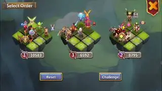 Creation-01|best configuration (flame guard) and getting iron goalie skin|Castle Clash