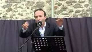 Roberto Benigni a San Leo per Umberto Eco