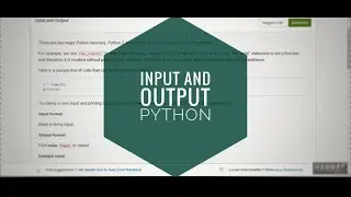 Input and Output | Fast track python | InterviewBit | 01