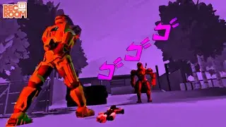 Popular characters play RecRoom Paintball