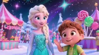 🌟 Elsa and the Cosmic Candy Fair | A Magical Sweet Adventure! 🍭✨