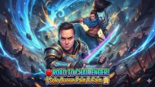 🔴 ROAD TO CHALLENGER! | Solo Queue Pain & Gain 😤 #WildRift #MobileGaming #RiotGames