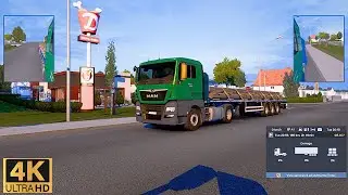 A Relaxing Sunset Drive Through the Italian Countryside | ETS2 4K