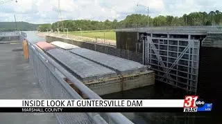 An inside look at the Guntersville Dam