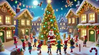Christmas Is Here! | A Fun and Cheerful Kids' Holiday Song!
