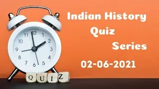 🔴LIVE Quiz | Indian History Quiz Series | Day 2 - 02-06-2021| Play with others Test you're Knowledge