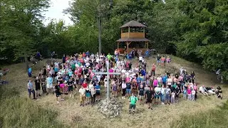 Pochod ku Krížu onkopacientov 2025, 4K. Spracoval: Michal Tvrdý - MTV studio, Súľovské skaly