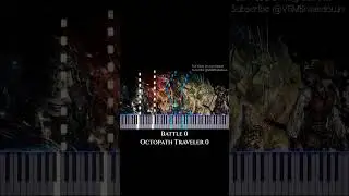 Battle 0 (from Octopath Traveler 0) Piano Tutorial/Arrangement #octopathtraveler #jrpg #piano #vgm