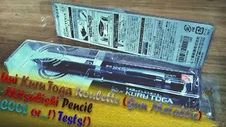 Механический карандаш Uni Kuru Toga Roulette (Gun Metallic) 0,5мм  - Mitsubishi Pencil. Чё за чудо!)