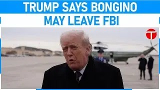 Trump says FBI's Bongino wants to 'go back to his show'