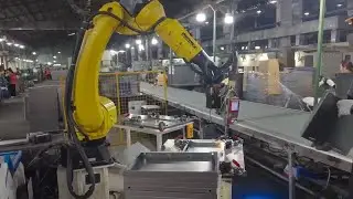 FANUC robot with laser welding machine for steel welding