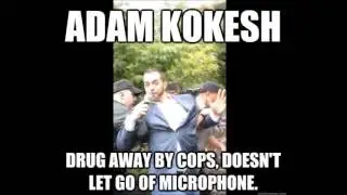 Adam Kokesh gets Arrested by Nazi Cops for Speaking @pot rally