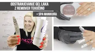 Odstranjevanje Gel Laka z Remover Tekočino | Indigo Nails Lab Slovenija