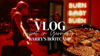 [Expat in Germany] Gym Vlog🏋🏻‍♀️Work out with me🏃🏻‍♀️Barry's Boot camp, Dangol Korean Restaurant