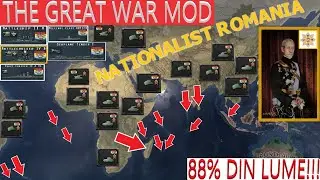 HOI4 - The Great War - Romania ocupa Sudul Oceanului Atlantic, Oceanul Indian si Golful Bengal! #35