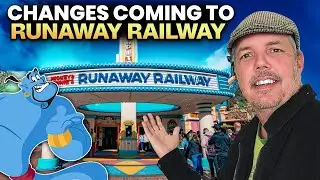 Genie+ about to WRECK Runaway Railway | Disneyland Construction 10-09-2023