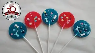 How to make Gelatin Lollipop / DIY Lollipop Jelly