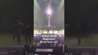 Jackson Wang Magicman2 World Tour KL❤️🔥#jacksonwang #magicman2  #jacksonwangworldtour #concert