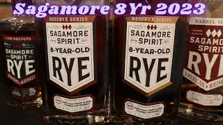New Release Sagamore Spirit 8 Year Rye. Best Rye of 2023