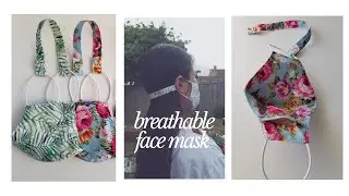 FACE MASK SEWING TUTORIAL | HOW TO MAKE  FACE MASK WITH EXTENDER | FACEMASK WITH FILTER SLOT