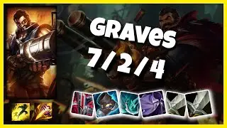 Graves 11.3 S11 Jungle Challenger Replay (7/2/4) - NA