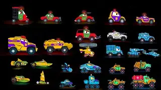 почти все улучшенные враги car eat car 3