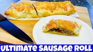 Giant Sausage Roll Recipe | How To Make The Ultimate Ploughman&rsquo;s Puff Pastry Sausage Roll #food #how