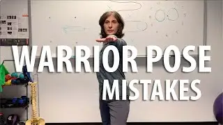 Warrior Pose Mistakes explained by Irvine Posture Doc and Chiropractor