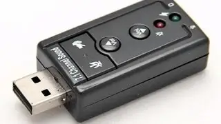 External  Sound Card  Внешняя звуковая карта Usb за 1 доллар