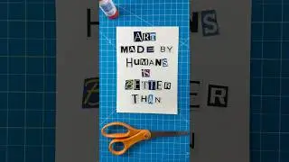 Magazine Musings: choose art made by humans over art made by AI 🤖