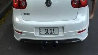 r32 exhaust comparo