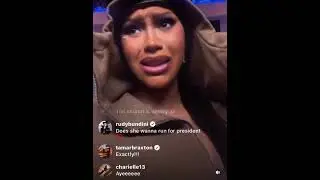 Cardi B on Live Offset Joins #all #rap #hiphop #fyp #explore #trending #Viral #live