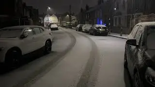 NEVE EM LONDRES   04 01 2025